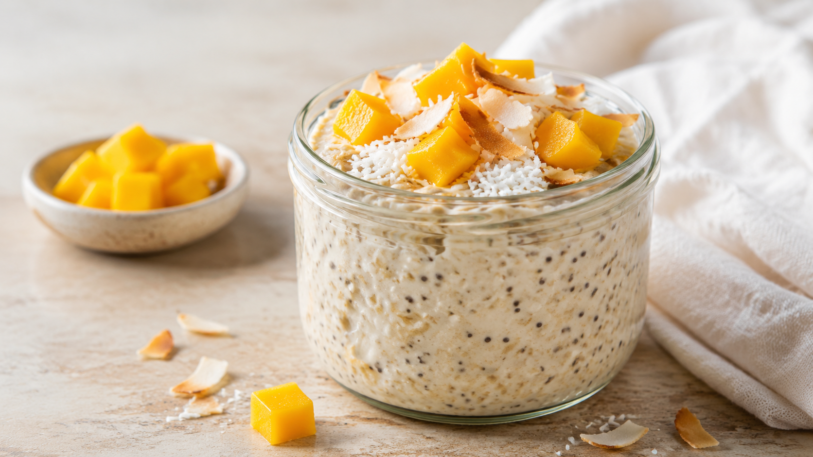 overnight oats ovsená kaša