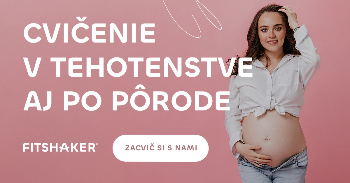 Fitshaker cvičenie po pôrode