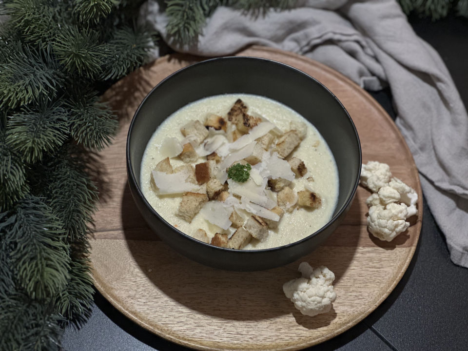 karfiolová polievka