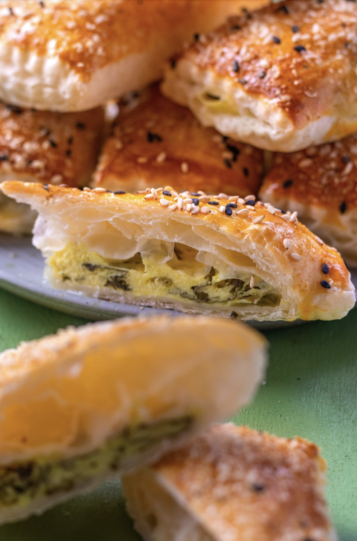 Taštičky s medvedím cesnakom medvedí cesnak