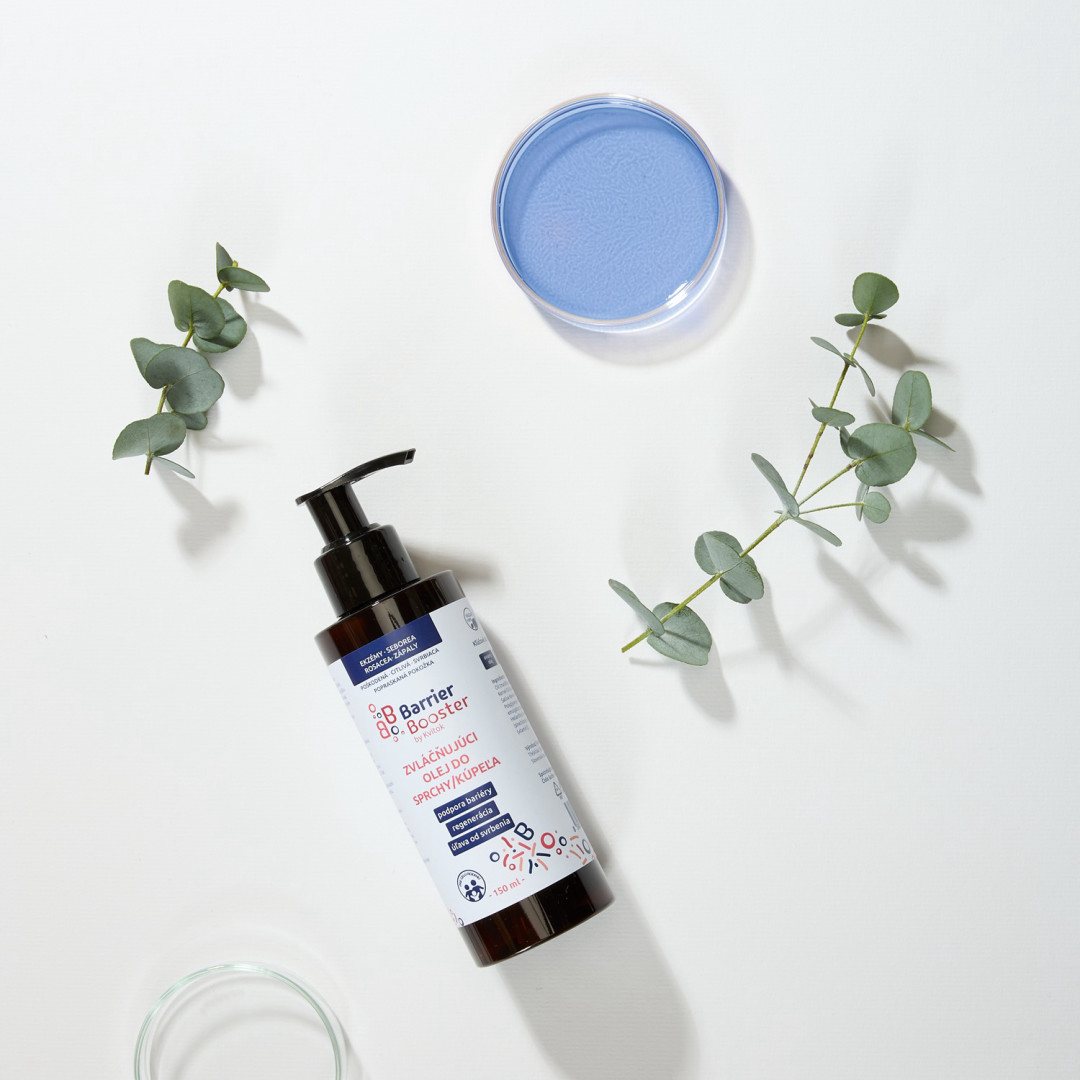 Zvláčňujúci olej do sprchy, do kúpeľa a na pleť BARRIER BOOSTER by Kvitok® Kvitok®