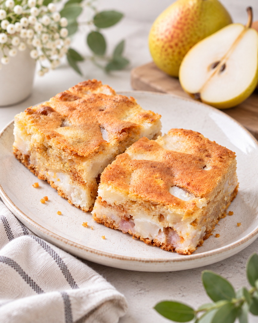 zdravý hruškový koláč hruškový koláč recept