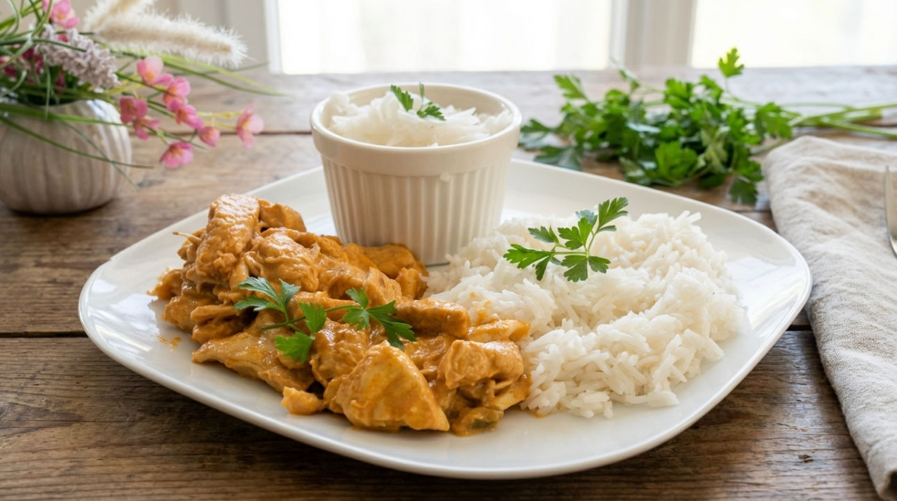 kuřecí stroganov