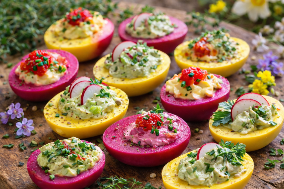 plněná velikonoční vajíčka