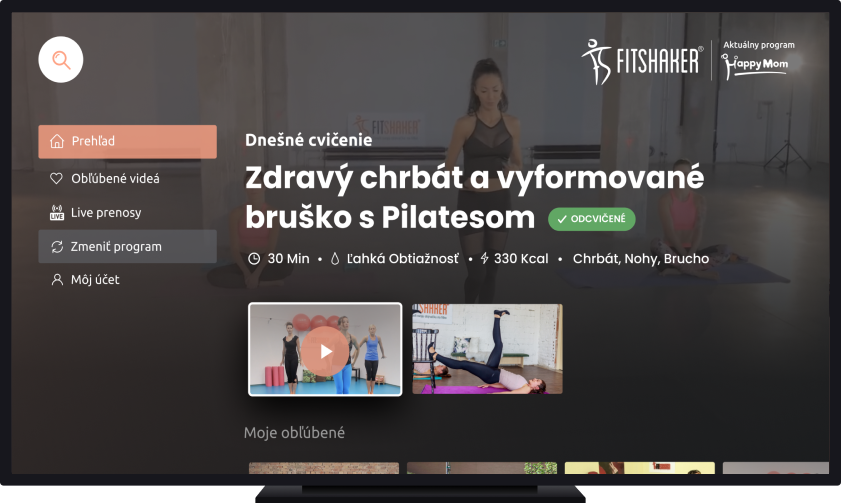 Stiahni si Fitshaker aplikáciu pre Android TV Stiahni si Fitshaker aplikáciu pre Android TV
