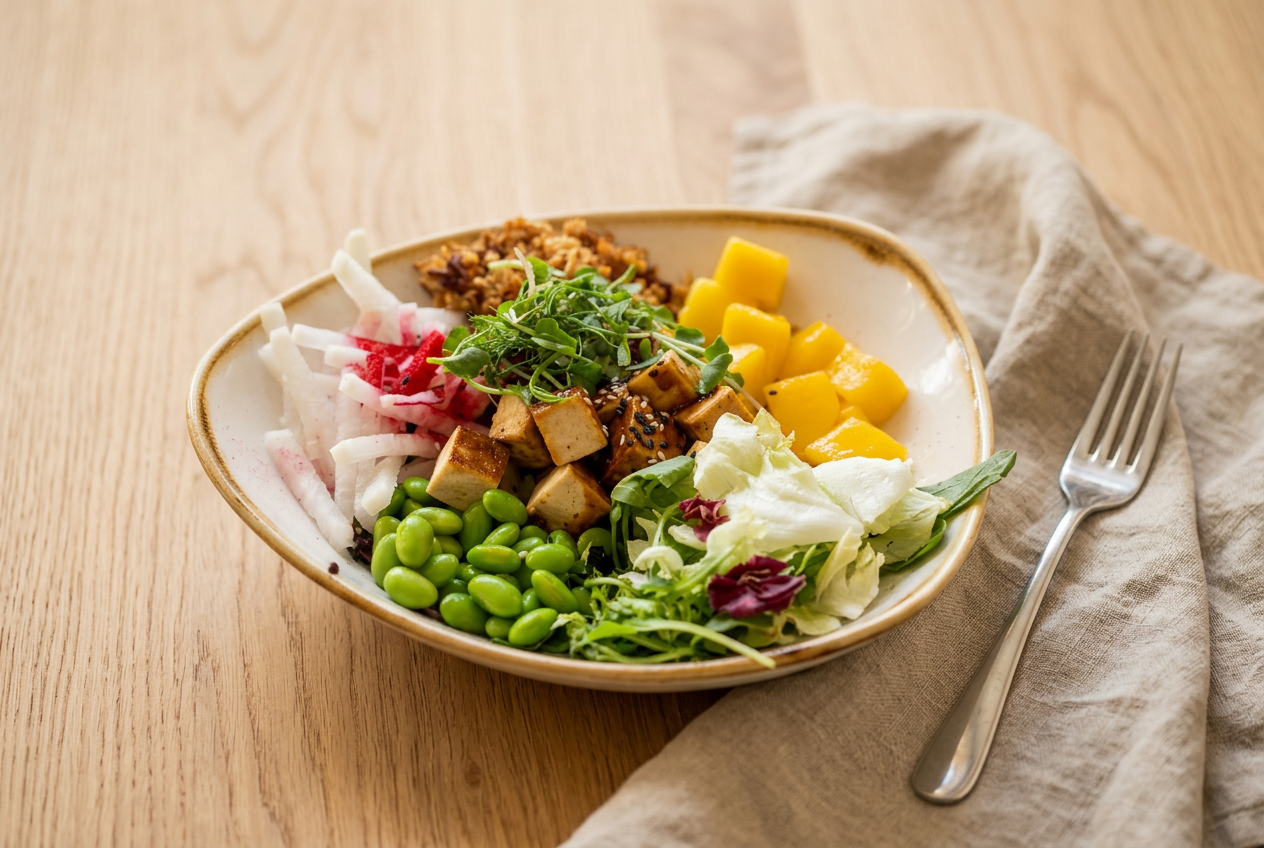 tofu bowl tofu