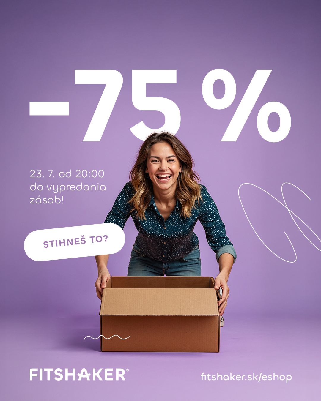 Najväčší výpredaj roka – zľavy až do 75 %!